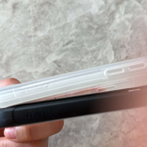 RAPTIC Terrain 2 Phone Cases - Black and Clear iPhone 13 Cases Bundle - Picture 7 of 15